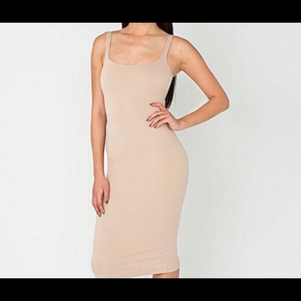 American Apparel Ponte Tank Dress